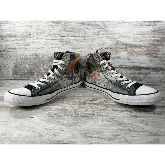 Men's Converse Chuck Taylor All Star DC Comics Harley Quinn Sneakers Sz 9 EUC! - Picture 6 of 9
